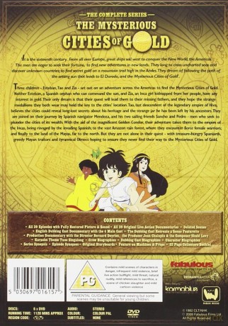 The Mysterious Cities Of Gold: The Mysterious Cities Of Gold - The Complete Series [6DVD]