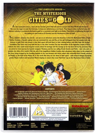 The Mysterious Cities Of Gold: The Mysterious Cities Of Gold - The Complete Series [6DVD]