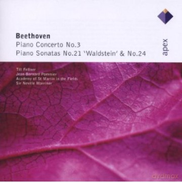 Fellner/Pommier/Marriner: Beethoven: Piano Con No3/Son21&24 [CD]