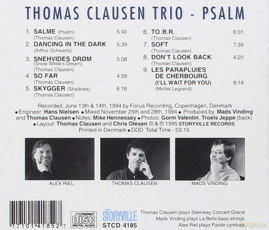 Thomas Clausen Trio: Psalm [CD]