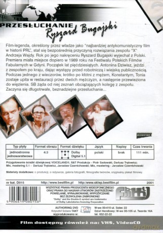 Przesłuchanie [DVD]