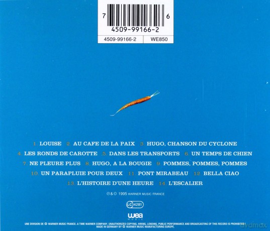 Thomas Fersen: Les Ronds De Carotte [CD]