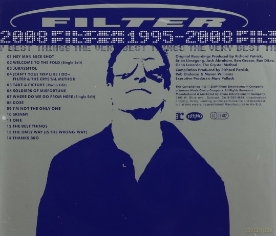 Filter: The Very Best Things (1995-2008) [CD]