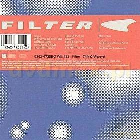 Filter: Title Of Record (Euro Edition) [CD]