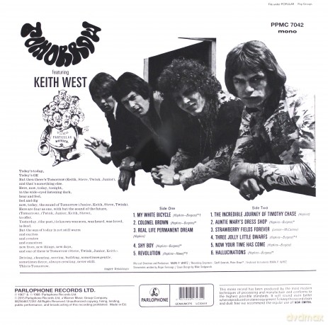 Tomorrow: Tomorrow - Rsd 2015 Release (RSD) [Winyl]