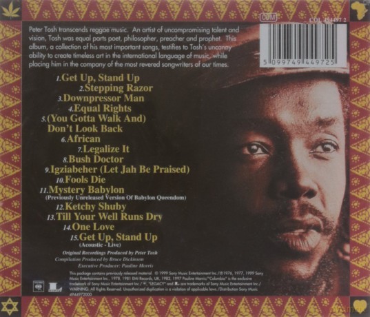Tosh Peter: The Best Of [CD]
