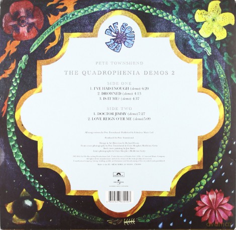 Townshend Pete: Quadrophenia Demos 2 [Winyl]