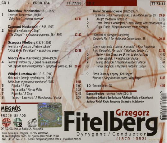 Grzegorz Fitelberg: Dyrygenci Polscy [2CD]