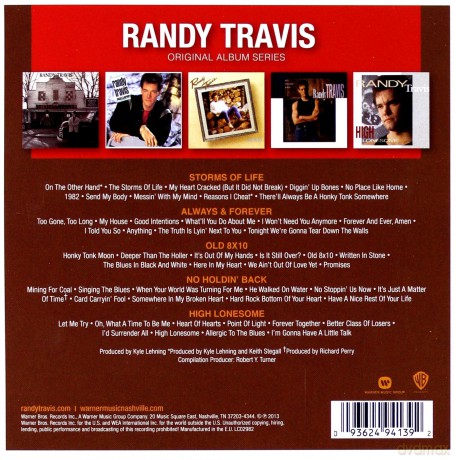 Travis Randy: Original Album Series [5CD]
