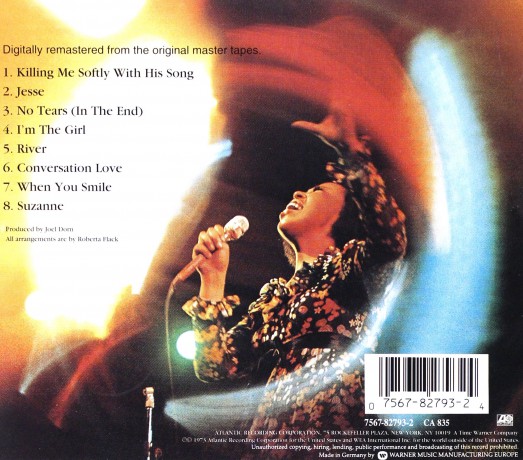 Roberta Flack: Killing Me Softly/Remaster [CD]