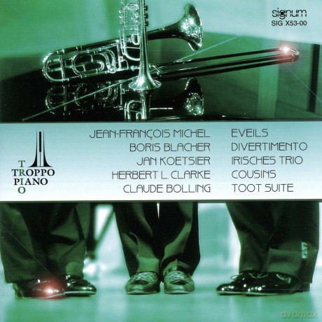 Trio Troppo Piano: Musik F.Tromp./Pos./Pian [CD]