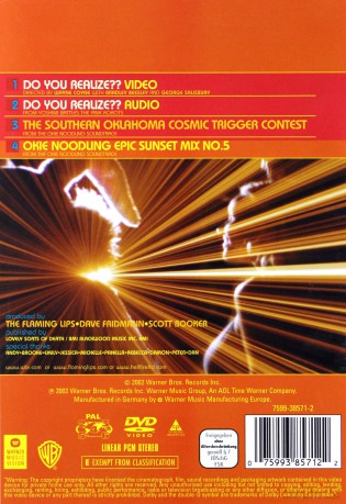 The Flaming Lips: Do You Realise [DVD]