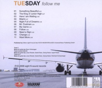 Tuesday: Follow Me [CD]