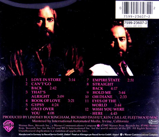 Fleetwood Mac: Mirage [CD]