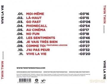 Twin Twin: Vive La Vie [CD]