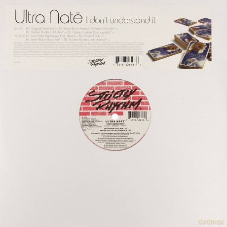 Ultra Nate: I Don T Understand It [2xWinyl]