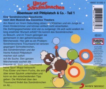 Unser Sandmaennchen: Abenteuer Im Pittiplatsch Und Co - Teil 1 [CD]