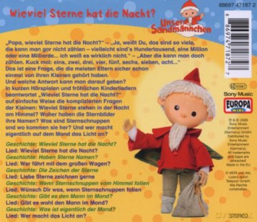 Unser Sandmaennchen: Wieviel Sterne Hat Die Nacht [CD]