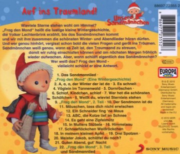 Unser Sandmaennchen: Auf Ins Traumland [CD]
