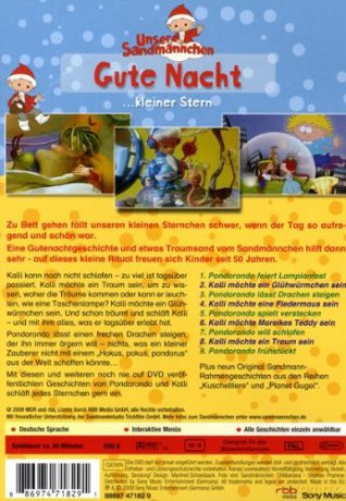 Unser Sandmaennchen: Gute Nacht Kleiner Stern [DVD]