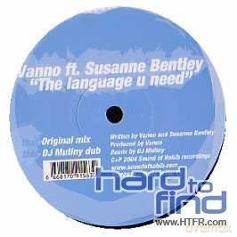 Vanno & Bentley Susanne: The Language U Need [Winyl]