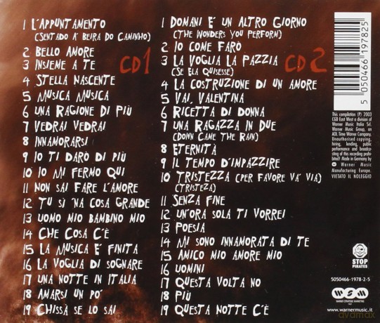 Vanoni Ornella: Le Piu Belle Canzoni [2CD]