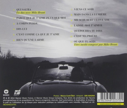 Vassili Amaury: Chante Mike Brant [CD]