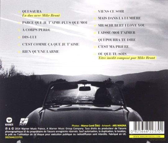 Vassili Amaury: Chante Mike Brant [CD]