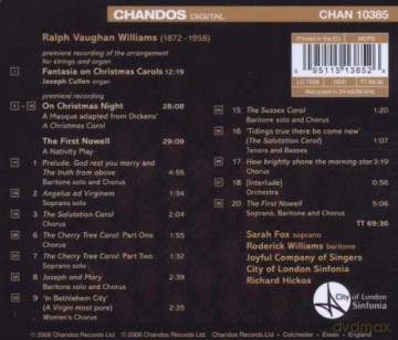 Vaughan Williams Ralph: Christmas Music [CD]