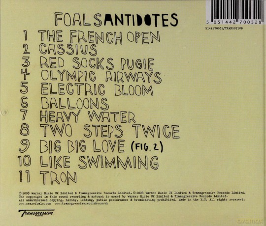 Foals: Antidotes [CD]