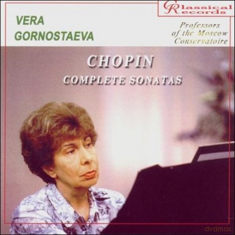 Vera Gornostaeva: All Piano Sonatas [CD]