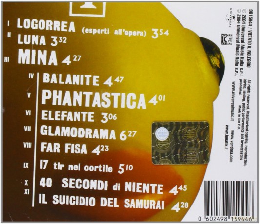 Verdena: Il Suicidio Dei Samurai [CD]