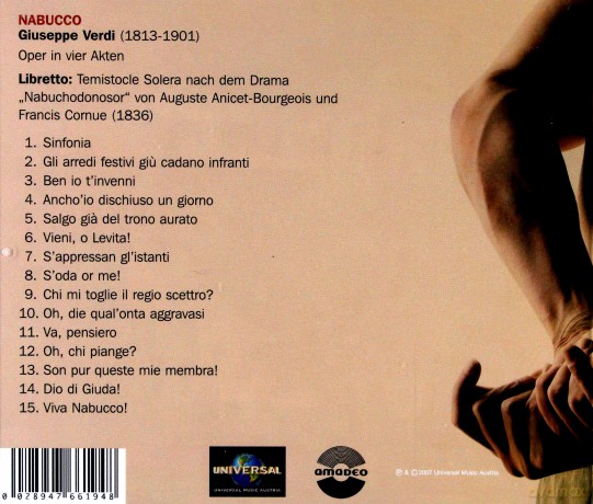 Verdi Giuseppe: Nabucco Highlights/Live Aus Dem Roemersteinbruch 2007 [CD]