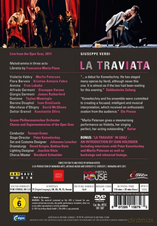 Verdi Giuseppe: La Traviata [DVD]