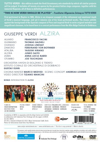 Verdi Giuseppe: Alzira [DVD]