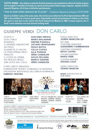Verdi Giuseppe: Don Carlo [2DVD]
