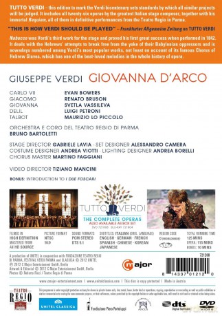 Verdi Giuseppe: Giovanna D Arco [DVD]