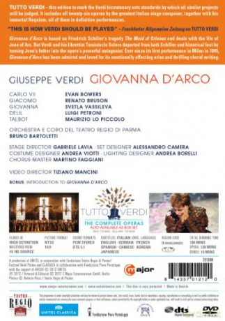 Verdi Giuseppe: Giovanna D Arco [DVD]