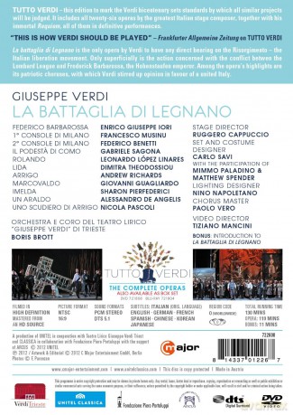 Verdi Giuseppe: La Battaglia Die Legnano [DVD]