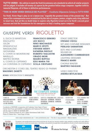 Verdi Giuseppe: Rigoletto [DVD]