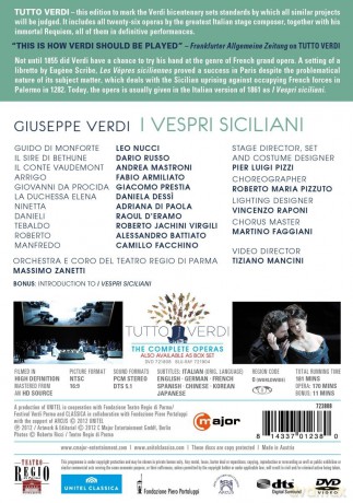 Verdi Giuseppe: I Vespri Siciliani - Tutto Verdi [2DVD]
