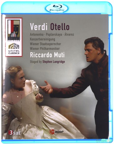 Verdi Giuseppe & Antonenko Aleksandrs & Mutis Ricardo & Wiener Philharmoniker: Otello [Blu-Ray]