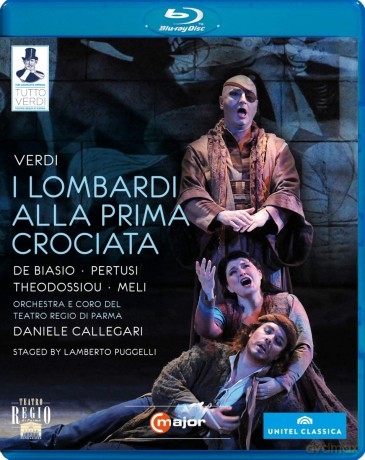 Verdi Giuseppe & De Biasio Roberto & Pertusi Michele & Theodossiou Dimitra & Giannelli Cristina & Ca: I Lombardi All Prima Crociata - Tutto Verdi vol. 4 [Blu-Ray]