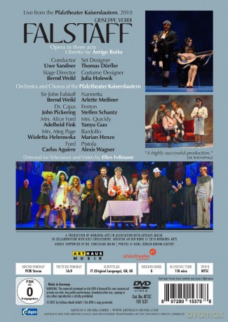 Verdi Giuseppe & Sander Uwe & Weikl & Fink & Aguirre & Guo & Hebrowska: Falstaff [DVD]
