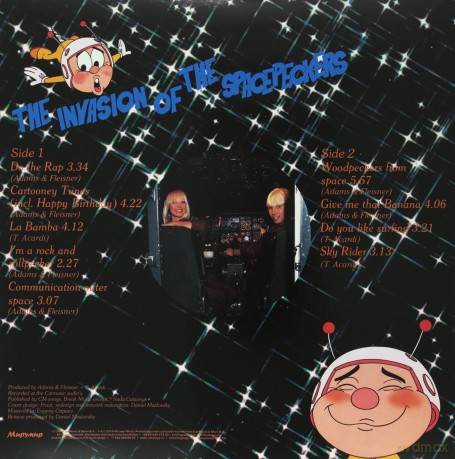Video Kids: Invasion Of The Spacepeckers [Winyl]