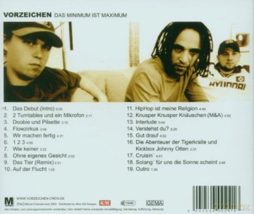 Vorzeichen: Das Minimum Ist Maximum [CD]