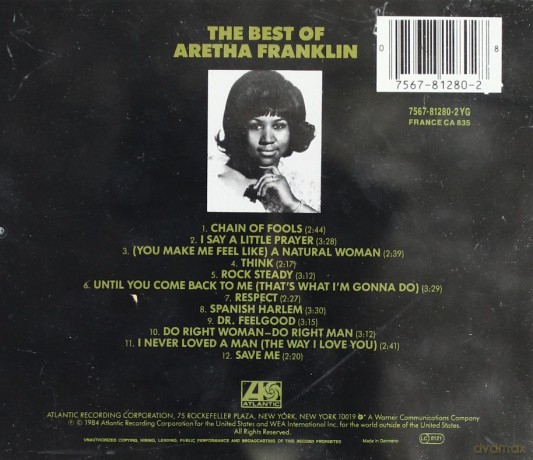 Aretha Franklin: The Best Of Aretha Franklin [CD]