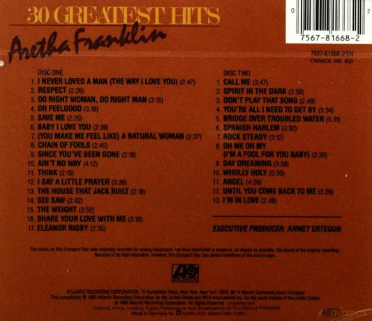 Aretha Franklin: The Definitive Soul Collection [2CD]