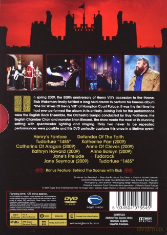 Wakeman Rick: The Six Wives Of Henry VIII - Live At Hampton Court Palace [DVD]