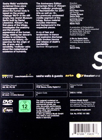 Waltz Sasha: Nobody Trilogy - Anniversary Edition [DVD]